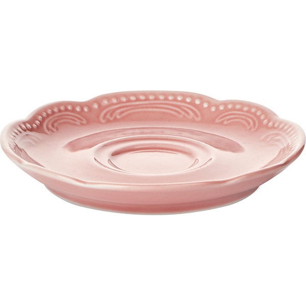 Блюдце «В.Виена Шарм»;фарфор;D=120,H=16мм;розов.