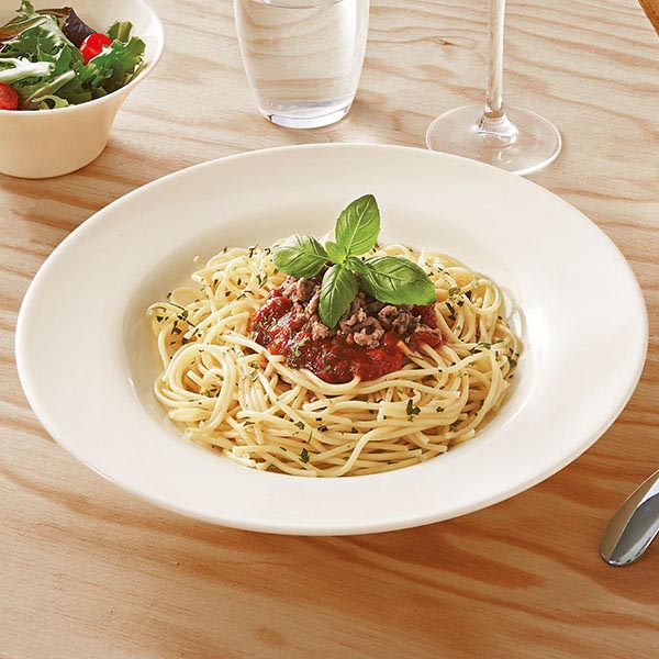 Тарелка для пасты «Интэнсити»;зеникс;0,6л;D=285,H=46мм;белый