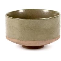 Салатник «Мерси» №1;керамика;D=15см;зелен.