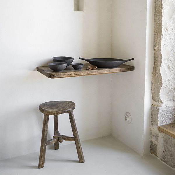 Блюдо для подачи «Уайли» овальное с ручками;керамика;,H=6,L=33,B=20см;черный,матовый