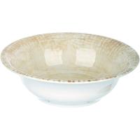 Салатник «Нанокрем Бейж»;фарфор;350мл;D=160,H=47,5мм;бежев.