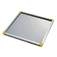 Рама кондитерская;,H=15,L=350,B=350мм;красный