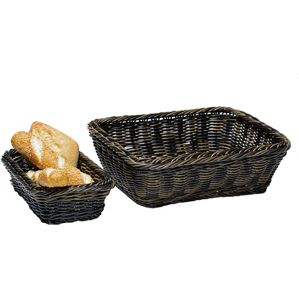 Корзина гастр.1/3;полипроп.,сталь нерж.;,H=65,L=325,B=176мм;коричнев.