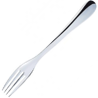 Вилка столовая «Бора»;сталь нерж.;,L=20,5см;металлич.