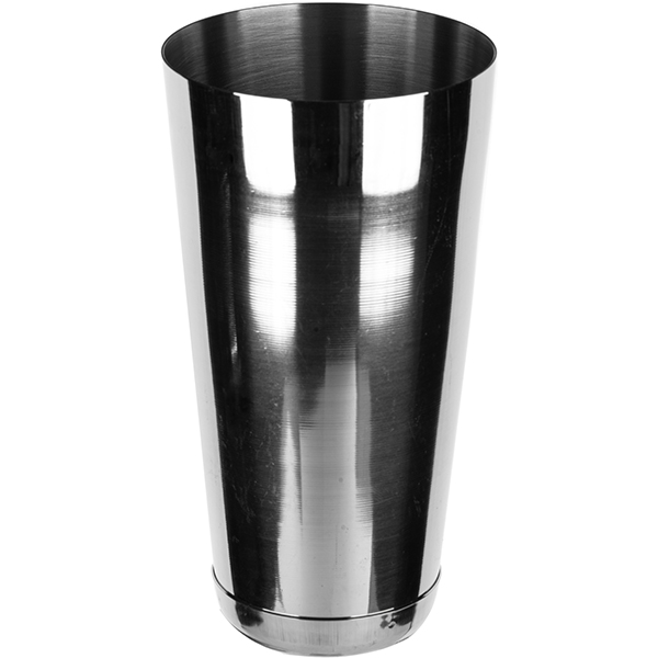 Стакан для шейкера «Бостон»;сталь нерж.;0,9л;D=94,H=175мм;серебрист.