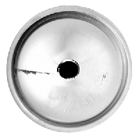 Насадка кондитерская «Круг»;сталь нерж.;D=21/1,H=42мм;металлич.