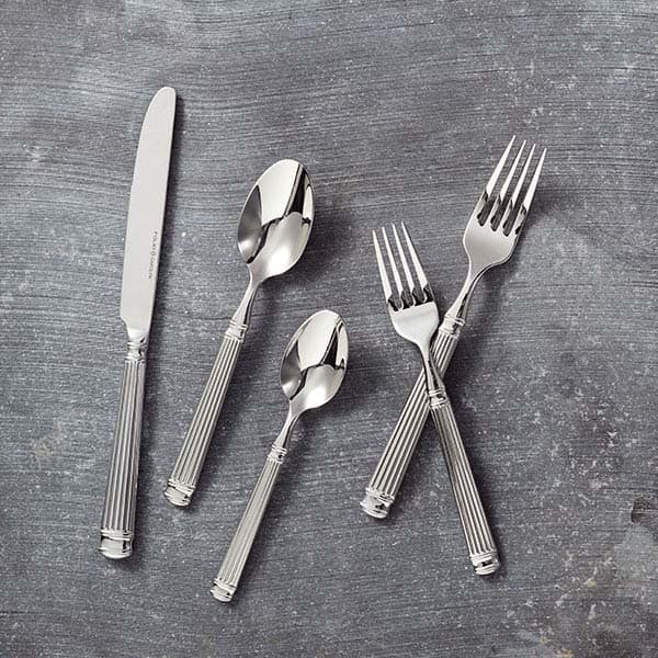 Вилка столовая «Кэролин»;сталь нерж.;,L=20,6см;металлич.