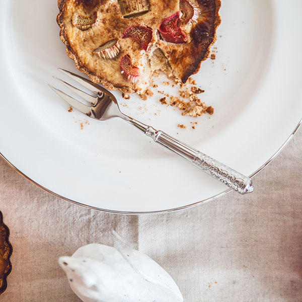 Вилка для пирожного «Сан Ремо»;хромоник. сталь;,L=16,7см;хромиров.