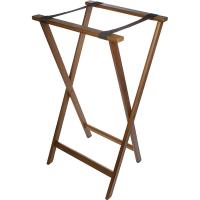 Подставка напольная для подносов;бук;,H=83,L=47,B=43см;болотн.