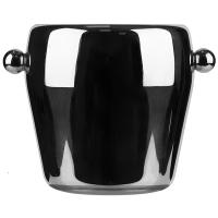 Емкость для льда;сталь;1,1л;D=12,H=12,2,B=15,5см;металлич.