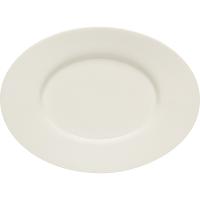 Блюдо «Пьюрити» овальное;эко-кост. фарф.;,H=18,L=179,B=131мм;белый