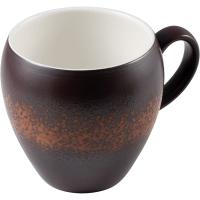Кружка «Эстиа»;фарфор;450мл;,H=10,L=13,5,B=10,5см;коричнев.,белый Кружка «Эстиа»;фарфор;450мл;,H=10,L=13,5,B=10,5см;коричнев.,белый