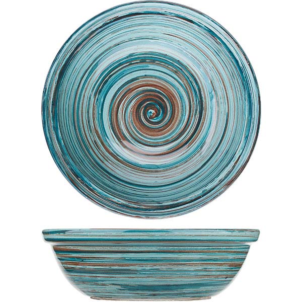 Салатник «Скандинавия»;керамика;0,5л;D=180,H=55мм;голуб.