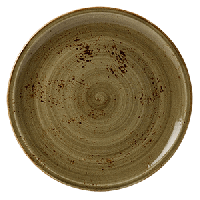 Блюдо для пиццы «Крафт Браун»;фарфор;D=31,H=2см;коричнев.