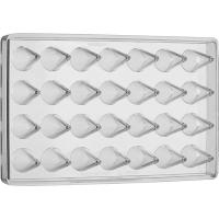 Форма для шоколада «Конус» на листе 275*175мм[28шт];поликарбонат;D=25,H=55мм