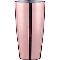 Стакан для шейкера «Бостон» гладкий;сталь нерж.;0,7л;D=89,H=167мм;медный