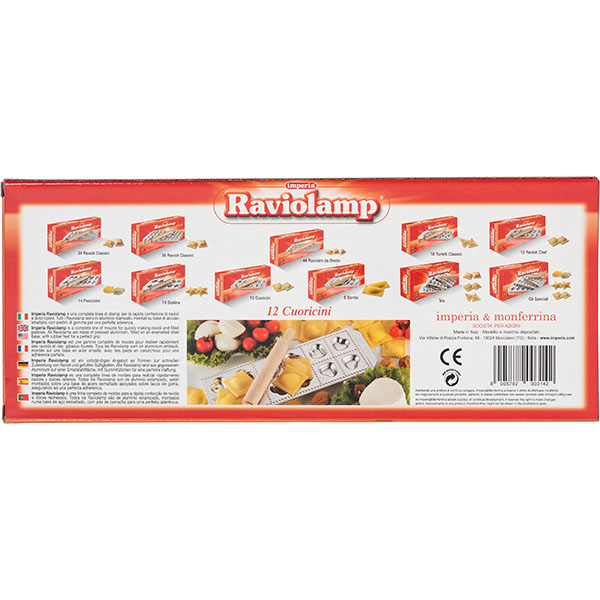 Форма д/равиоли со скалкой 12ячеек;алюмин.