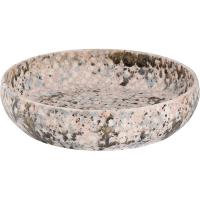 Салатник «Конфетти»;керамика;D=21см;белый,мраморн.