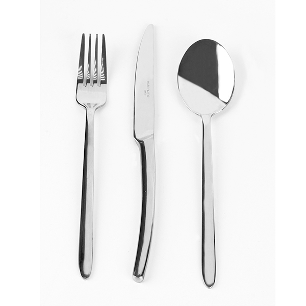 Нож столовый «Аляска»;сталь нерж.;,L=225/100,B=3мм;металлич.