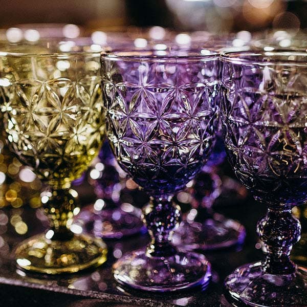 Бокал для вина;стекло;310мл;D=86,H=163мм;фиолет.