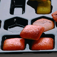 Форма кондитерская «Шестиугольник»[60шт];силикон,стеклопласт.;,L=45мм