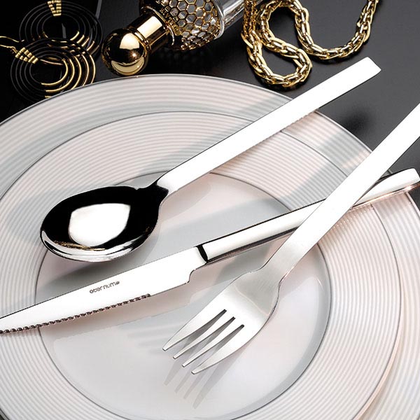 Вилка столовая «Дива»;сталь нерж.;,L=20,7см;серебрист.