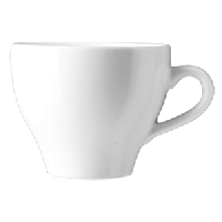 Чашка кофейная «Визувио»;фарфор;85мл;D=64,H=86,B=61мм;белый