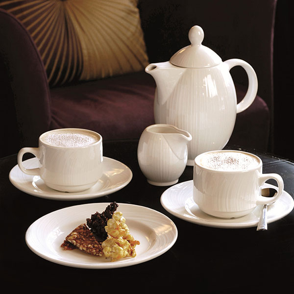 Крышка для кофейника «Спайро» 340мл;фарфор;D=4см;белый