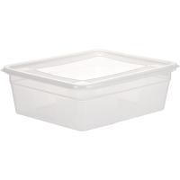 Гастроемкость (1/2)[4шт];полипроп.;,H=10,L=32,5,B=26,5см