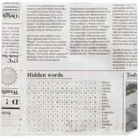 Конус для картофеля фри набор черно-белый[1000шт];бумага;,L=17,B=17см