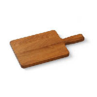 Доска разделочная;дуб;,H=18,L=350,B=189мм;древесн.