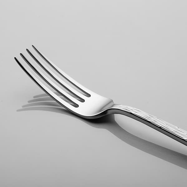 Вилка столовая «Водопад Сардиния»;хромоник. сталь;,L=20,9см;металлич.