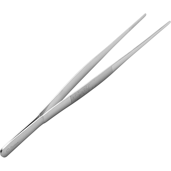 Пинцет «Пьюр»;сталь нерж.;,L=30см;серебрист.