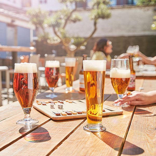 Бокал для пива «Курвуазье»;стекло;0,5л;D=83,H=192мм;прозр.