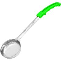 Половник;сталь нерж.;118мл;зелен.