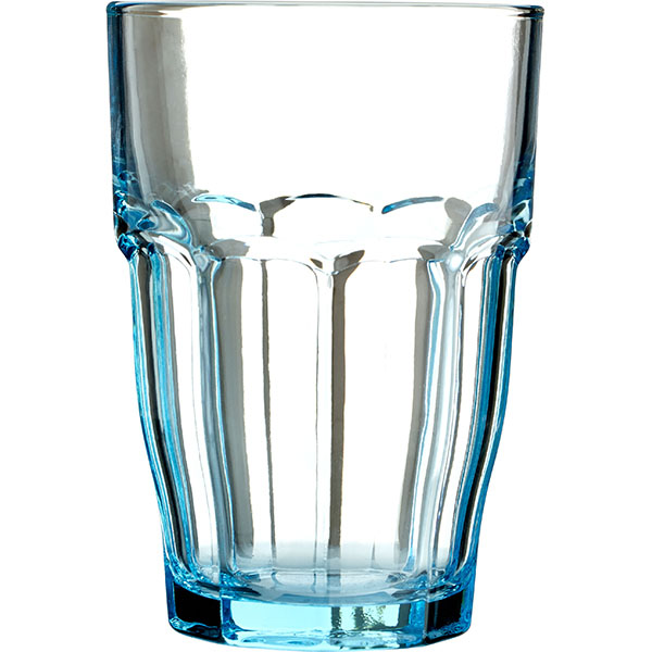 Хайбол (стакан) «Рок Бар Лаунж»;стекло;370мл;D=83,H=120мм;голуб.
