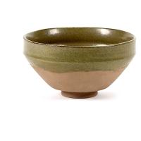 Салатник «Мерси» №3;керамика;D=12,5см;зелен.