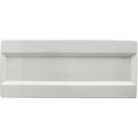 Блюдо «Фрейм» прямоугольное;фарфор;,L=35,5,B=20,3см;белый