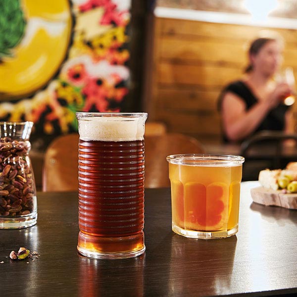 Стакан для подачи «Эскаль»;стекло;420мл;D=97,H=96мм;прозр.