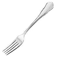 Вилка столовая «Лондон»;сталь нерж.;,L=20см;металлич.