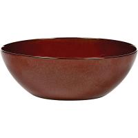 Салатник;керамика;0,9л;D=184,H=71мм;коричнев.