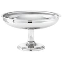 Ваза для фруктов «Элит»;сталь нерж.;D=21,5,H=12см