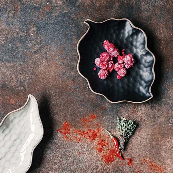 Блюдо для подачи «Кюпсели»;керамика;,L=28,B=21,5см;черный