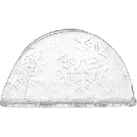 Салфетница «Клиа»;стекло;прозр.