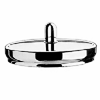 Крышка для диспенсеров на 6л «Топ фреш»;пластик;серебрист.