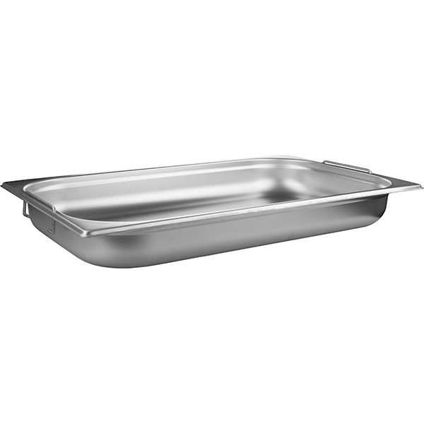 Гастроемкость GN 1/1 с ручками;сталь нерж.;8,6л;,H=65,L=530,B=325мм;металлич.