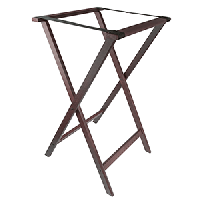 Подставка напольная для подносов;бук;,H=83,L=47,B=43см;махагон