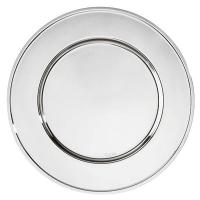 Блюдо сервировочное «Элит» для презентаций круглое;сталь нерж.;D=33/20,5см;серебрист.