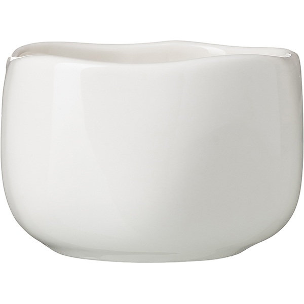 Соусник «Эггшелл»;фарфор;120мл;D=65,H=55мм;белый