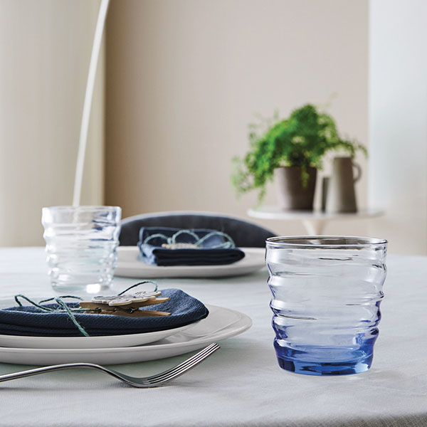 Олд фэшн «Рифлесси»;стекло;300мл;D=82,H=88мм;синий Олд фэшн «Рифлесси»;стекло;300мл;D=82,H=88мм;синий